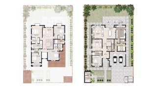 Планировка виллы 5 спален в ЖК CORDOBA BLOOM LIVING № 11006